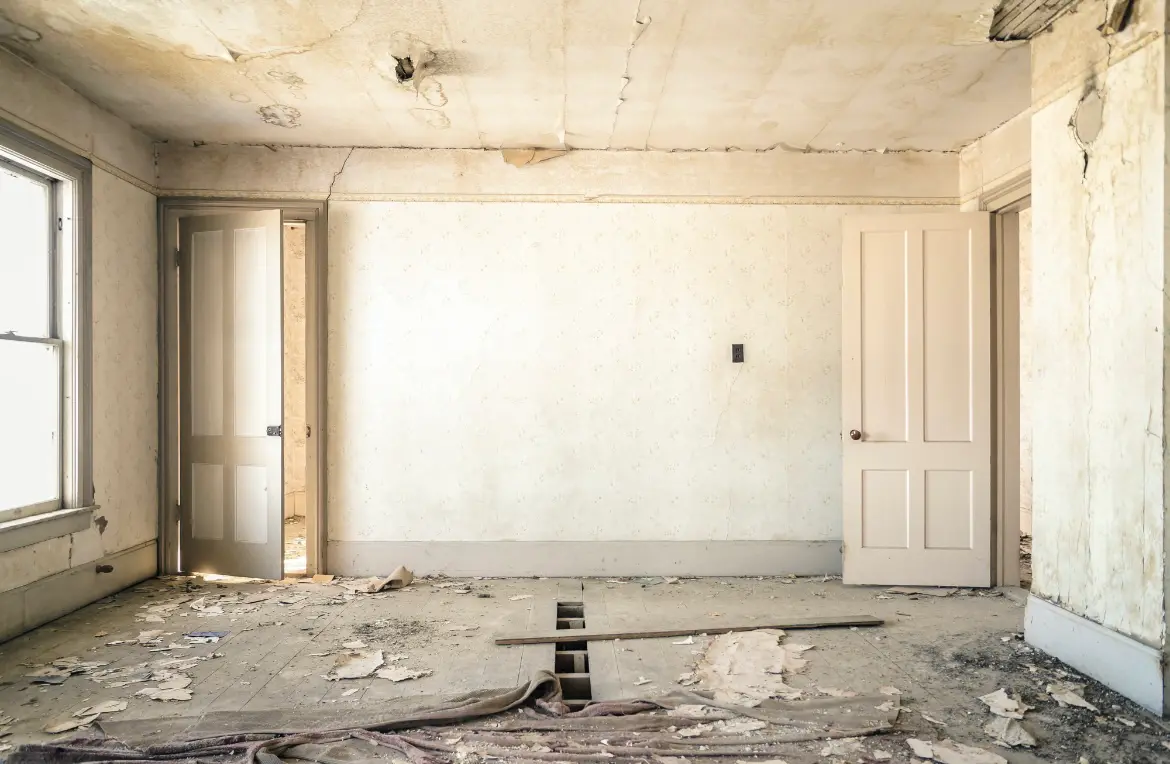 Waste disposal crew managing a cleanout project in Pennsauken